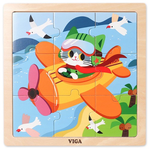 VIGA 9피스 퍼즐 - 비행기VIGA 9피스 퍼즐 - 비행기리틀타익스 노원점리틀타익스 노원점
